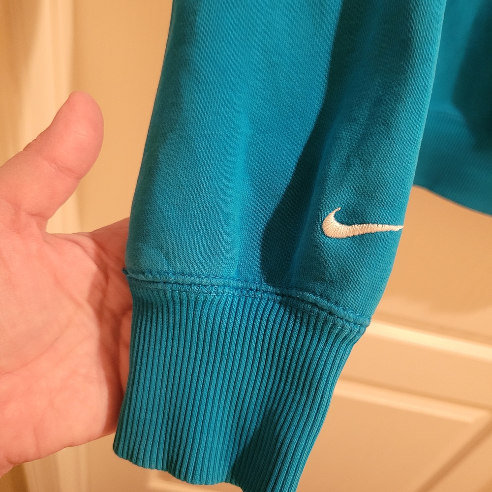 Nike Blue Zip-Up Hoodie - Picture 5 of 7